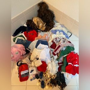 Doll clothes items